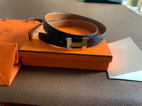 cintura hermes come vedere se e originale|hermes platinum belt.